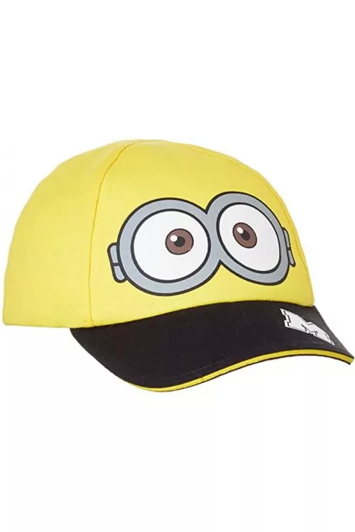 Детска шапка с козирка JUP Fabtastic AZ14508-4188443, Миньоните, Жълт, 7+ години