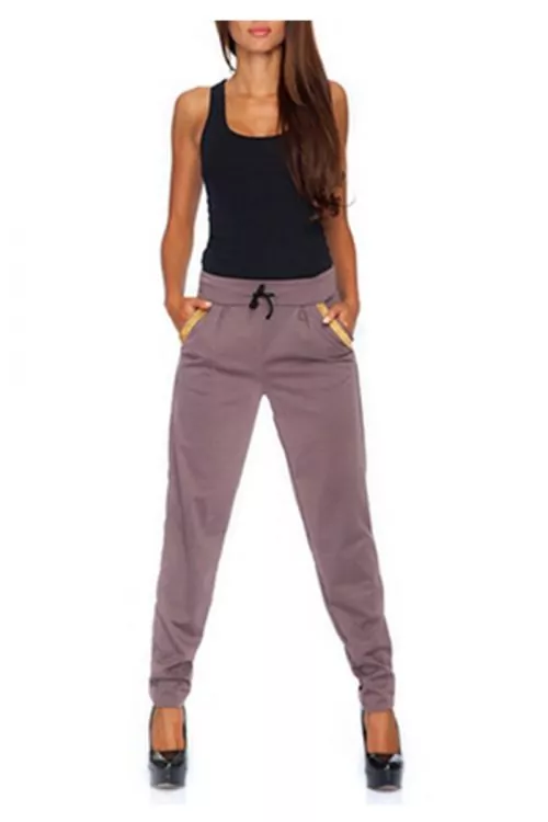 Дамски панталон JUP Bethany PNT-BET-D-BR-XL  Кафяв  XL
