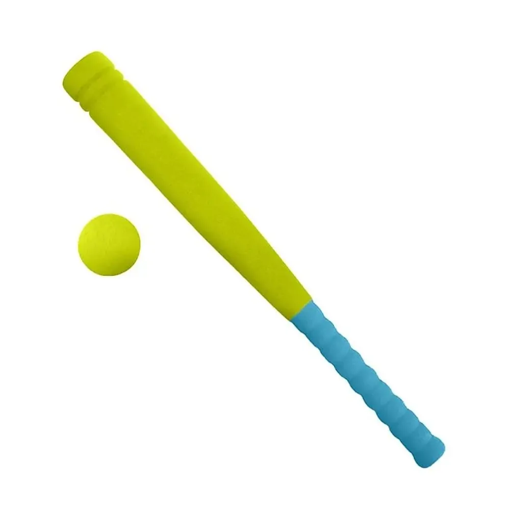 Игра за открито Mookie 3337-4088612  Бейзболна бухалка с пяна и топка  Бейзбол  53см  Зелен
