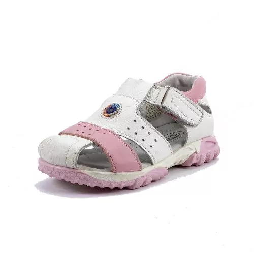 Детски сандал Chippo Kids 10323  Тройна-кожа  Бял  Размер 25  16cm  15-14