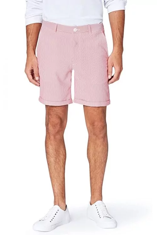 Мъжки къси панталони Find AZ13780-0148315  Slim Fit  Розов  L (36)
