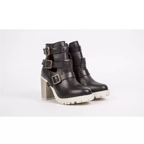Дамски боти Firetrap 16244911 8-43-11  естествена кожа  Черен  размер 41