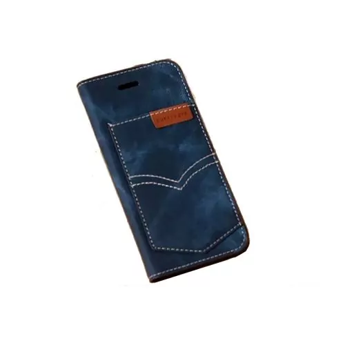 Калъф за телефон ESR 16248097 10-452  За iPhone 5 5s  В стил дънки  Тъмносин