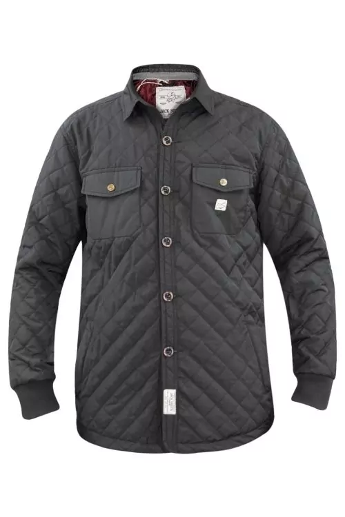 Мъжко яке Jack South 7 Windy 16742656-10-9  С копчета  Черен  M L