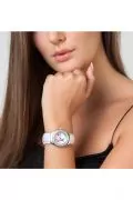 Дамски часовник So charm Paris MF318 16758493-11-26-399, Естествена кожа, Анимиран, С кристали Swarovski Elements, Бял_1
