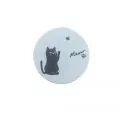 Комплект за маникюр и вежди в калъф и огледалце JUP Meow 193998-6 , Еко кожа, Ментово зелен_7