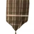 Завеса JUP 7420593-3, За корниз, Асиметрична дължина, Бургунди, 60x90 см 1