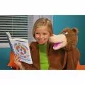 Одеало Cuddle Uppets 856021, Плюшено одеало Mечка,  Играчка и одеало 2 в 1, 100x70cm, Кафяв_1