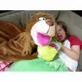 Одеало Cuddle Uppets 856021, Плюшено одеало Mечка,  Играчка и одеало 2 в 1, 100x70cm, Кафяв_2