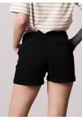 Дамски къси панталони New Collection 158038503-10-25, Chino стил, Черен, M_1