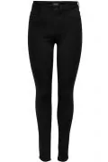 Дамски дънки Only 180407208 10-462, HIGH SKINNY FIT, Памучни, Черен, WS L30_0