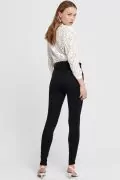 Дамски дънки Only 180407208 10-462, HIGH SKINNY FIT, Памучни, Черен, WS L30_2
