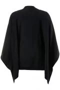 Дамска пелерина JUP Selection by Ulla Popken 181396948 10-32, Loose Fit, С дантела, Черен, 58 EU_1