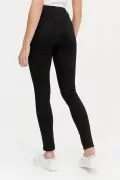 Дамски панталон New Look JENNA Е-182325364 10-50, Skinny, Висока талия, Памук, Черен, 40 EU_2