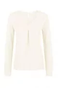Дамска блуза s.Oliver 193705956 10-19, V-образно деколте, Бял, Размер 36_2