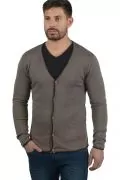 Мъжка жилетка Rebel Maxen 180000480 10-34, V-образна докелоте, С копчета, Памук, Кафяв, XL 193694629_0