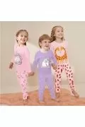 Детска пижама Jup Turmin 9291451 8865-2, 2 части, Еднорог, За момиче, 100% памук, Розов, 98 см_4