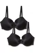 Комплект дамски сутиени Be Yourself AZ14495-2690285, 2 Pack, Черен, 80 F_0