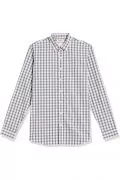 Мъжка риза Find Goodthreads 0928417-A14783, Standard Fit, Дълги ръкави, С джобче, Памук, Каре  Бежов, EU S_2