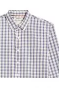 Мъжка риза Find Goodthreads 0928417-A14783, Standard Fit, Дълги ръкави, С джобче, Памук, Каре  Бежов, EU S_4