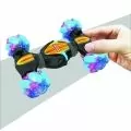 Кола Chippo Cobo Snake Drift Car 188815, Кобо Снейк Дрифт С двоен дистанционен контрол, Въртяща се,  Трансформираща се конструкция, Свети, 27cm, Червен_5