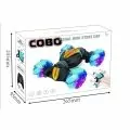 Кола Chippo Cobo Snake Drift Car 188815, Кобо Снейк Дрифт С двоен дистанционен контрол, Въртяща се,  Трансформираща се конструкция, Свети, 27cm, Червен_6