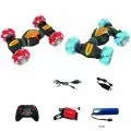 Кола Chippo Cobo Snake Drift Car 188815, Кобо Снейк Дрифт С двоен дистанционен контрол, Въртяща се,  Трансформираща се конструкция, Свети, 27cm, Червен_7