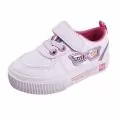 Детски кецове Chippo Baby 03154-1 15-42, 21-26, Очила, Еко кожа, Бял/Розов, Размер 26, 15.50 см_0