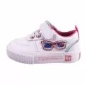 Детски кецове Chippo Baby 03154-1 15-42, 21-26, Очила, Еко кожа, Бял/Розов, Размер 26, 15.50 см_1