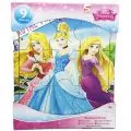 Пъзел Disney Princess 9 части, Дървен, 24/30см, 309889_0