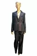 Дамски костюм Just Cavalli 3601829 10-203, Комплект от сако и панталон, Копчета, Бордо металика, 50/3XL_0