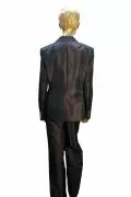 Дамски костюм Just Cavalli 3601829 10-203, Комплект от сако и панталон, Копчета, Бордо металика, 50/3XL_2