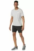 Мъжка тениска Adidas E-0840312 10-96, Къс ръкав, Лого, Изчистена, Сив, 2XL_0