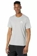 Мъжка тениска Adidas E-0840312 10-96, Къс ръкав, Лого, Изчистена, Сив, 2XL_1