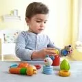 Бебешка играчка за сортиране Haba #8225760/9274 1-29, Mouse Mix Up, 14 дървени части, 18 месеца +, 20см_3