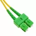 Оптичен кабел с двойна връзка Cablematic 234998562 90-1, LC/PC към SC/APC едномодов дуплексен 9/125, 1 м_1