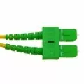 Оптичен кабел с двойна връзка Cablematic 234998562 90-1, LC/PC към SC/APC едномодов дуплексен 9/125, 1 м_3