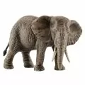 Фигурка Schleich Женски Африкански Слон 6147614, 1-2, Сив, 9х14х4 см_0