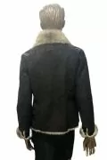 Дамско късо палто Collexion Е9834-15 10-223, Еко кожа, Кафяв, 40_1
