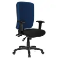 Офис стол hjh office 702200 ZENIT BASE 4655891-B 33-11, Ергономичен, Регулируема височина, Регулируема oблегалка, Регулируеми подлакътници, Регулируема седалка, Син/Черен_0
