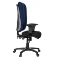 Офис стол hjh office 702200 ZENIT BASE 4655891-B 33-11, Ергономичен, Регулируема височина, Регулируема oблегалка, Регулируеми подлакътници, Регулируема седалка, Син/Черен_3