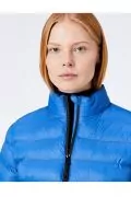 Дамско яке Meraki AZ14125-0358660, С висока яка, Ватирано, Син, M_4