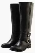 Дамски ботуши Redfoot, Тип за езда,  Двете катарами, Естествена кожа_2
