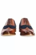 Мъжки обувки Redfoot Oxford Brogue, Двуцветен, Естествена кожа_2