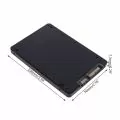 Външна кутия CY 8677273 8867-K, 1.8 mSATA 16pin SSD към 2.5 SATA 22pin , Черен_2