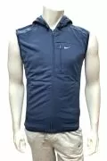 Мъжки суитшърт Nike 163524-458-S 10-236/147/156, Без ръкави, Качулка, Цип, S/М, Тъмносин_0