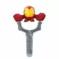 Фигурка Marvel 36132, Супер гъвкави и много разтегателни,  Iron man с изстрелвачка 3