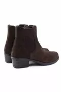 Дамски боти Redfoot Chelsea Victoria 16747701 15-627, С ластици, Естествен велур, Кафяв, 38 EU_2