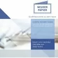 Комплект картички с пликове Neusser Papier 218190305-10 DC, 10 броя траурни картички с бялa Кала мотив, 21 x 19,8 cm, 300 g/m&sup2;_4