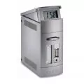 4-портов USB хъб Reflects 436666, С LCD часовник, Форма на компютър, Сив, 10х7см_0